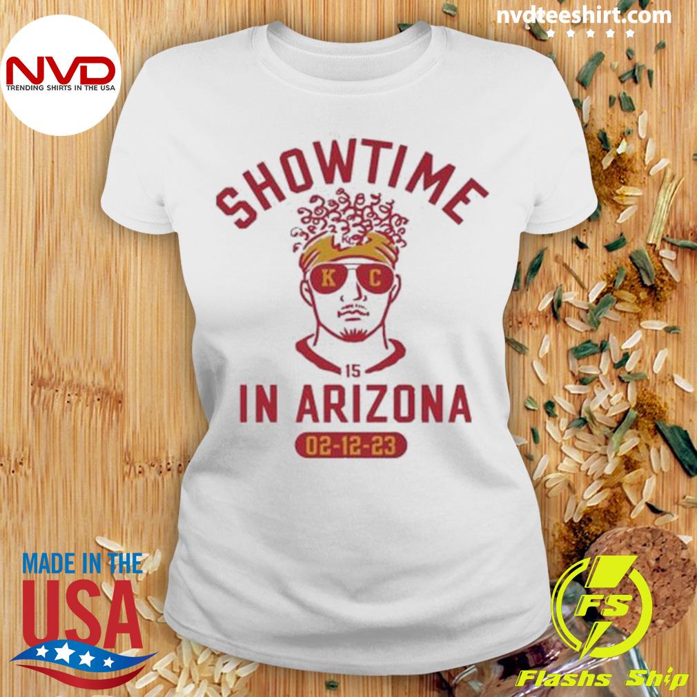 Patrick Mahomes showtime in Arizona shirt, hoodie, sweater, long sleeve and  tank top