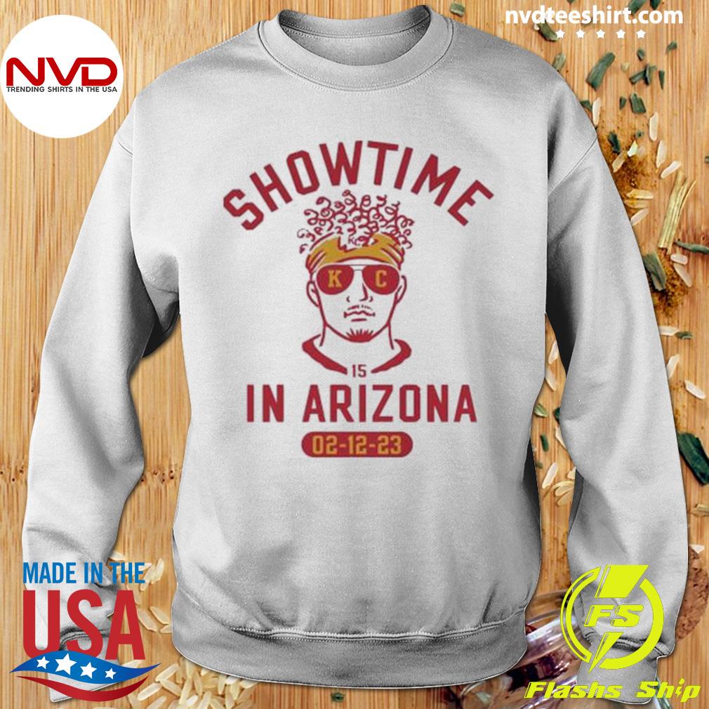 Patrick Mahomes showtime kids cartoon shirt, hoodie, sweater, long sleeve  and tank top