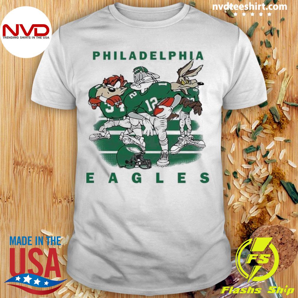Philadelphia Eagles Cartoon Eagles Super Bowl 2023 Shirt