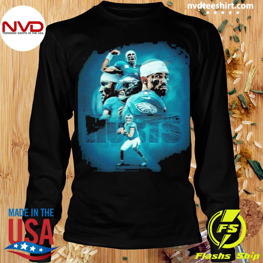 : Retro Style Eagles Vintage Colors Long Sleeve T-Shirt