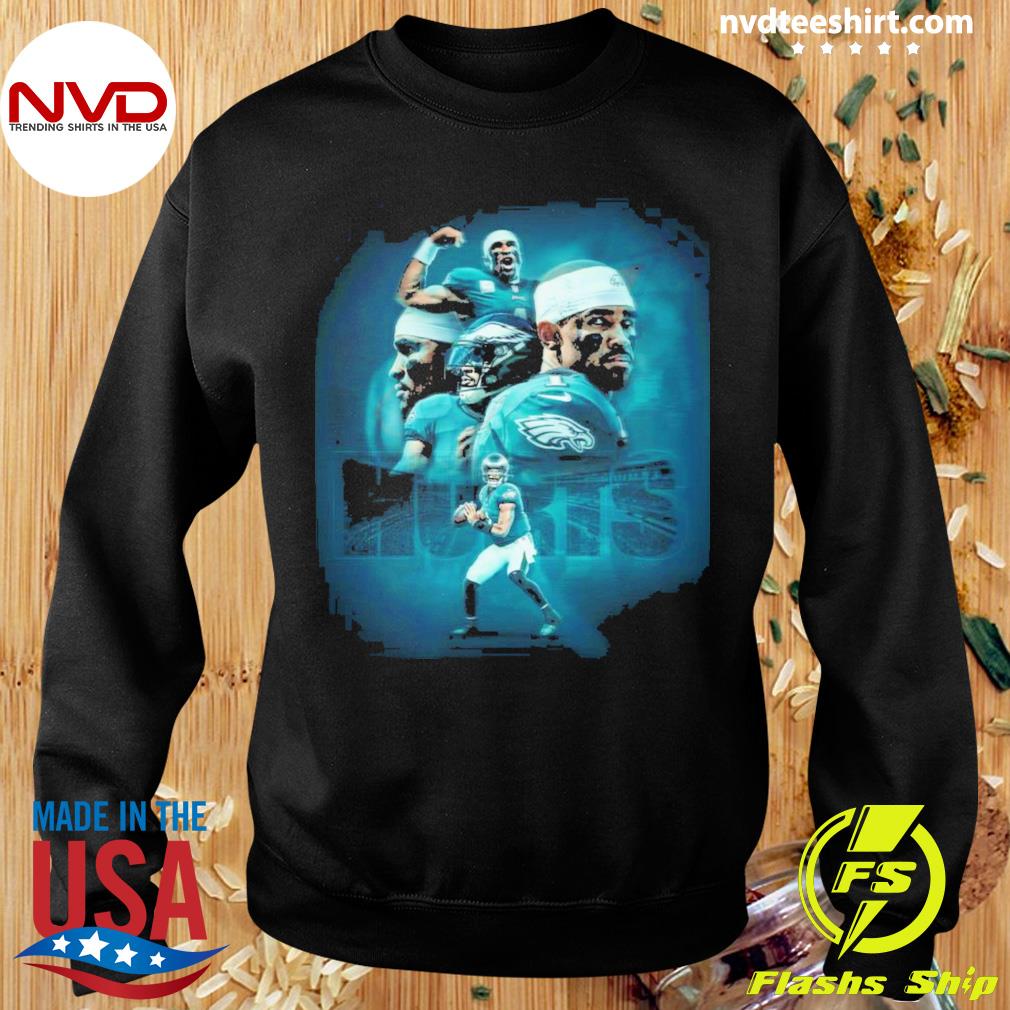 Philadelphia Eagles Jalen Hurts Vintage Poster 2023 Shirt - NVDTeeshirt