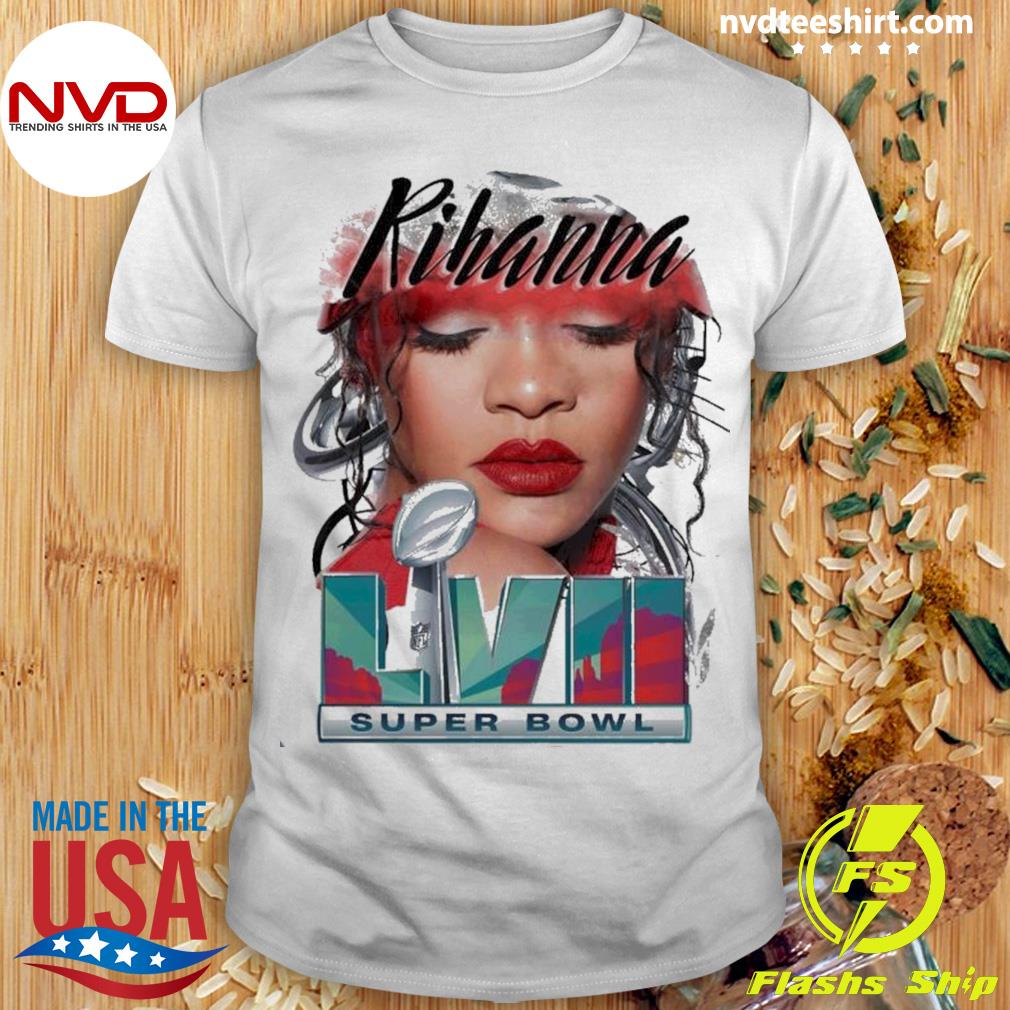Rihanna 2023 Super Bowl Lvii Half Time Show Shirt