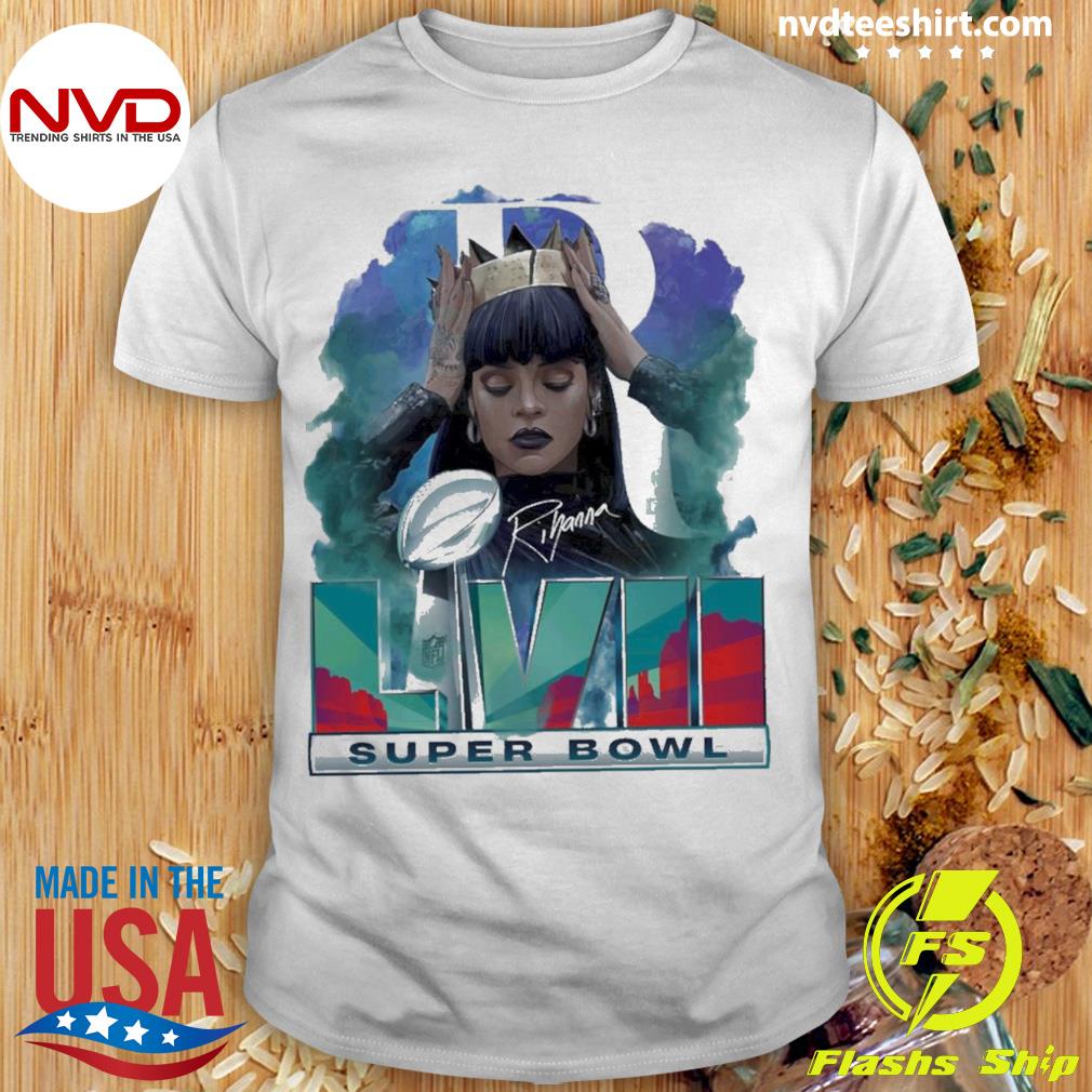 Super Bowl LVII Rihanna Halftime Show T-Shirt ⋆ Vuccie