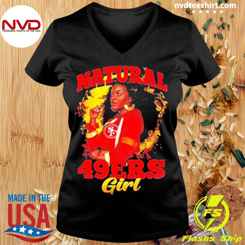 San Francisco 49ers Natural 49ers Girls Shirt - NVDTeeshirt