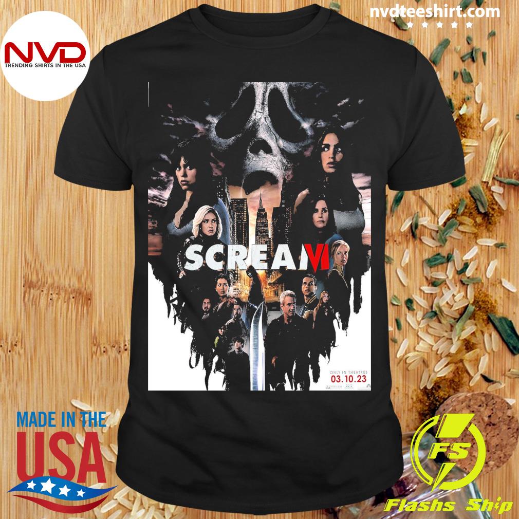 Scream VI Official Poster Art Decor Poster Shirt