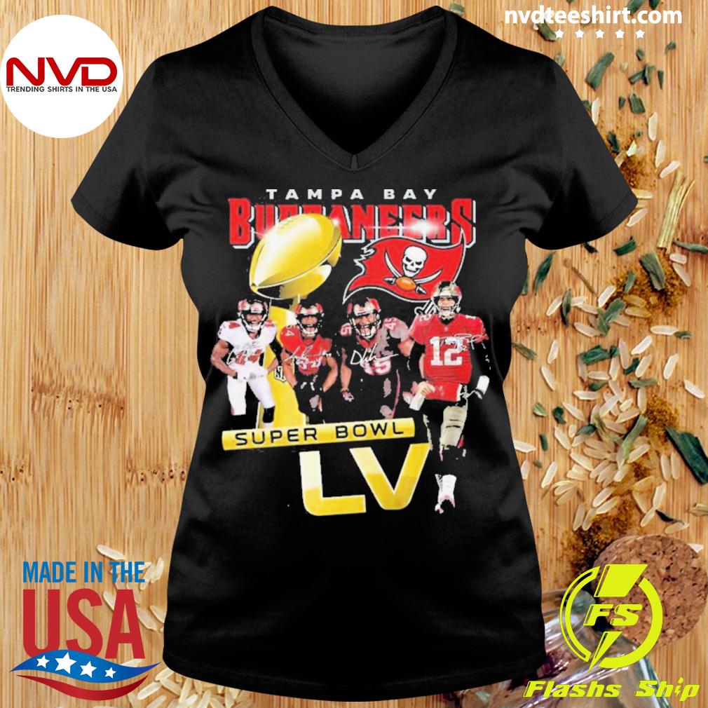 Fanatics Tampa Bay Buccaneers Women's Super Bowl LV Champs Parade Celebration T-Shirt 20 / XL