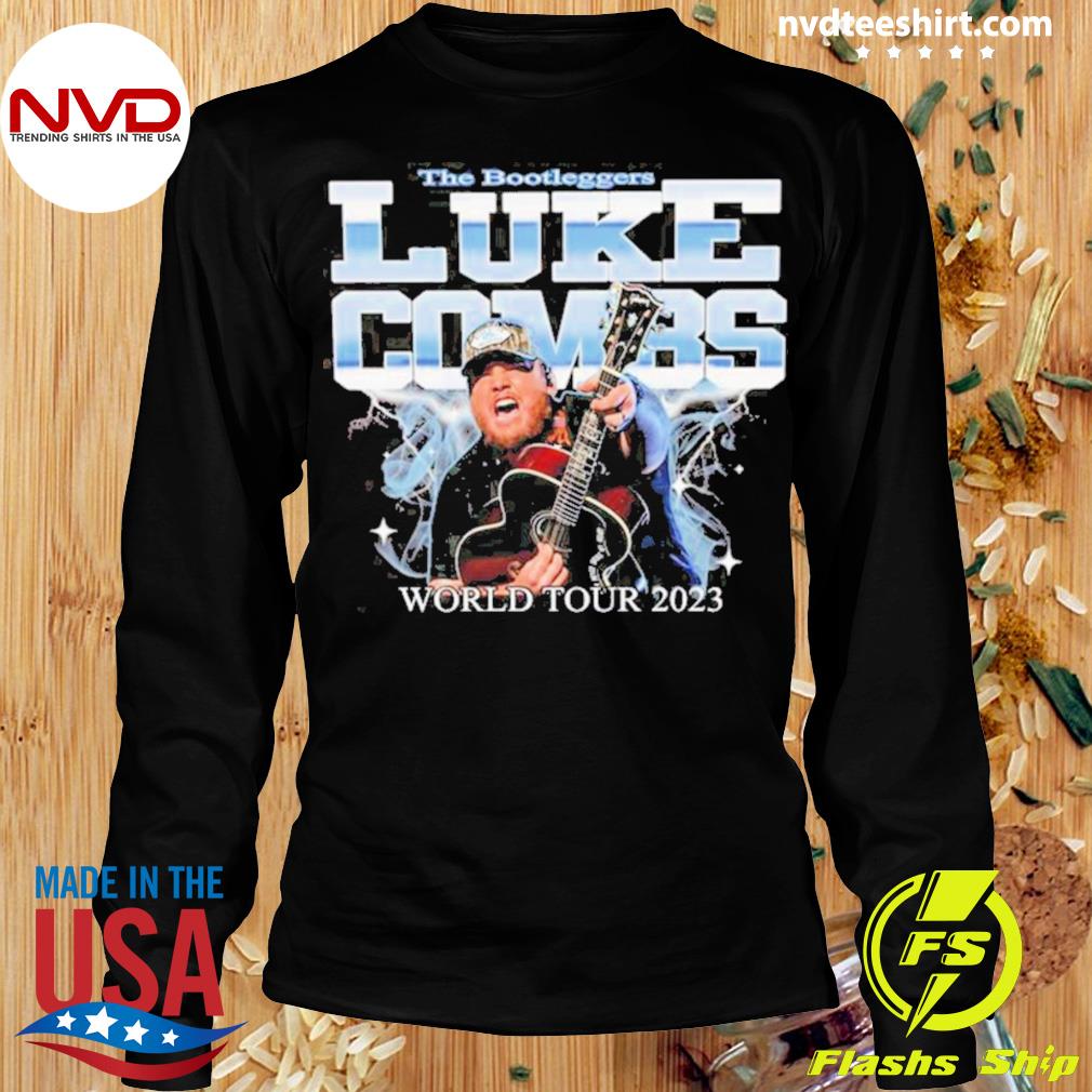 Luke Combs World Tour 2023 Signature Personalized Baseball Jersey - Tagotee