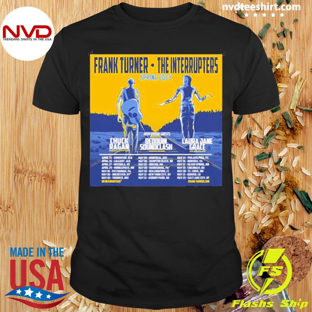 The Interrupters Spring Frank Turner Shirt