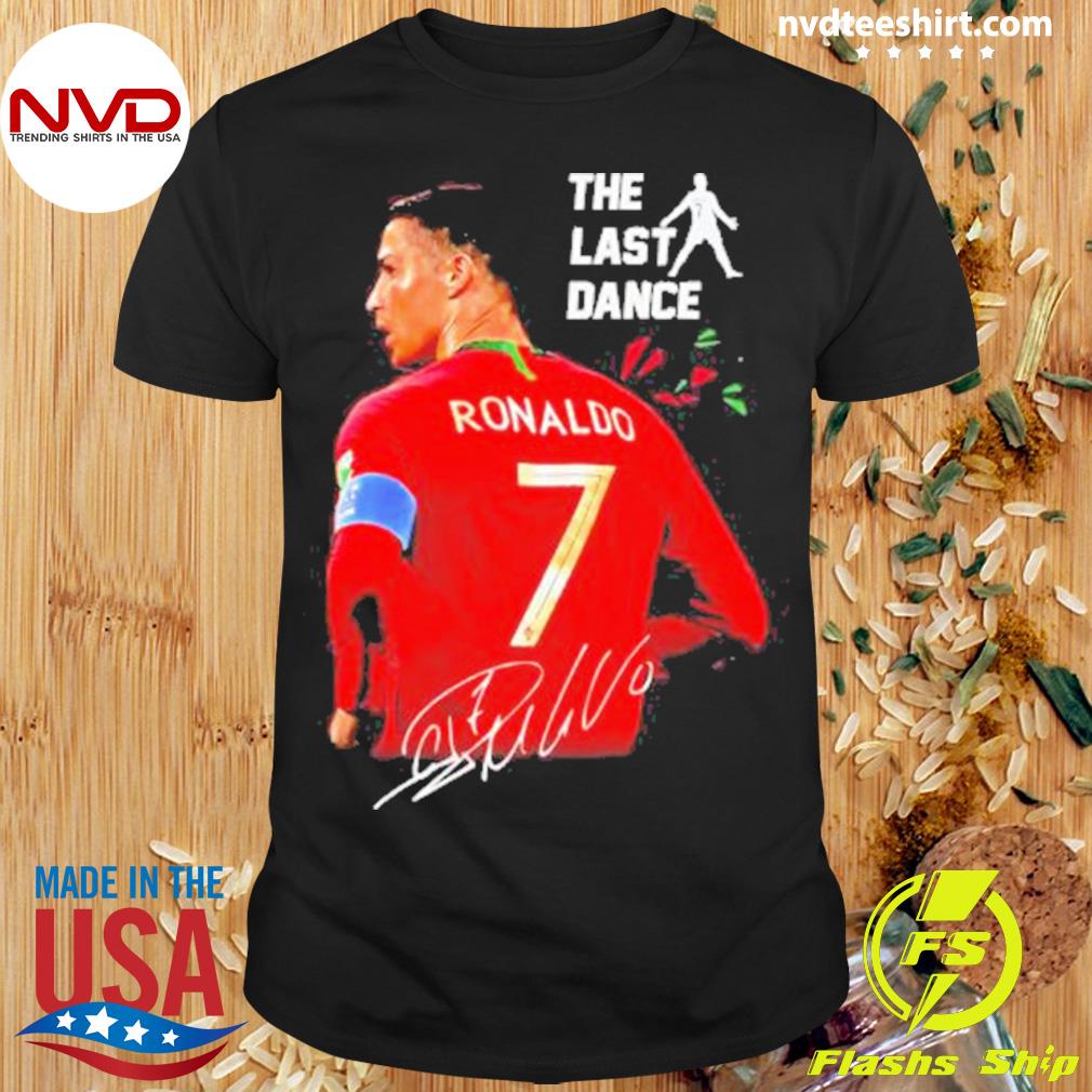 The Dance Ronaldo 7 Signature Shirt - NVDTeeshirt