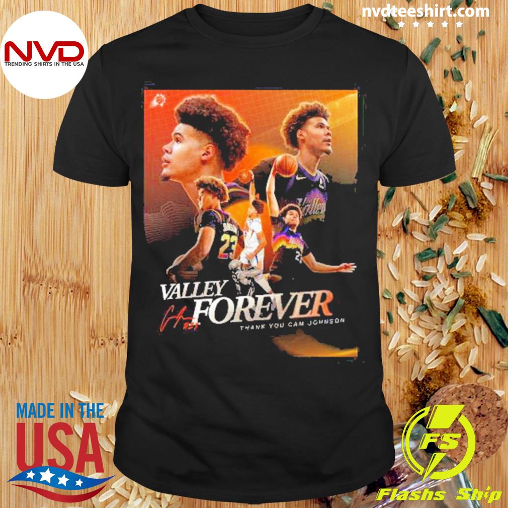 Valley Forever Thank You Cam Johnson Signature Shirt
