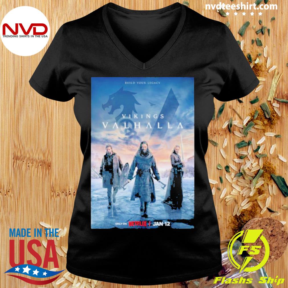 T shirt vikings serie hot sale