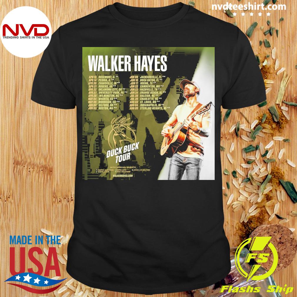 Walker Hayes’ Duck Buck Tour 2023 Shirt