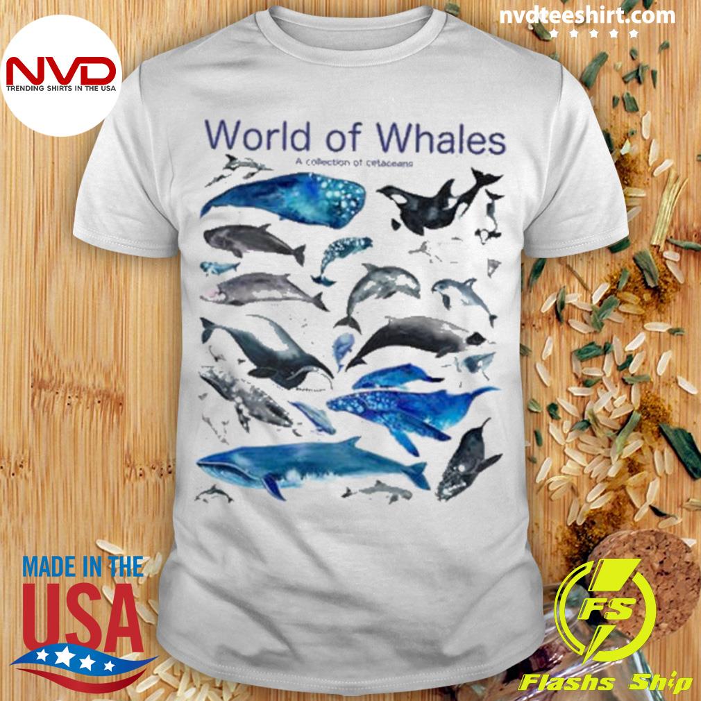 World Of Whales Graphic Shirt