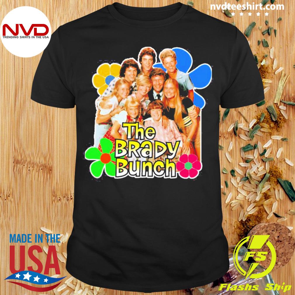 90s Colored The Brady Bunch Shirt