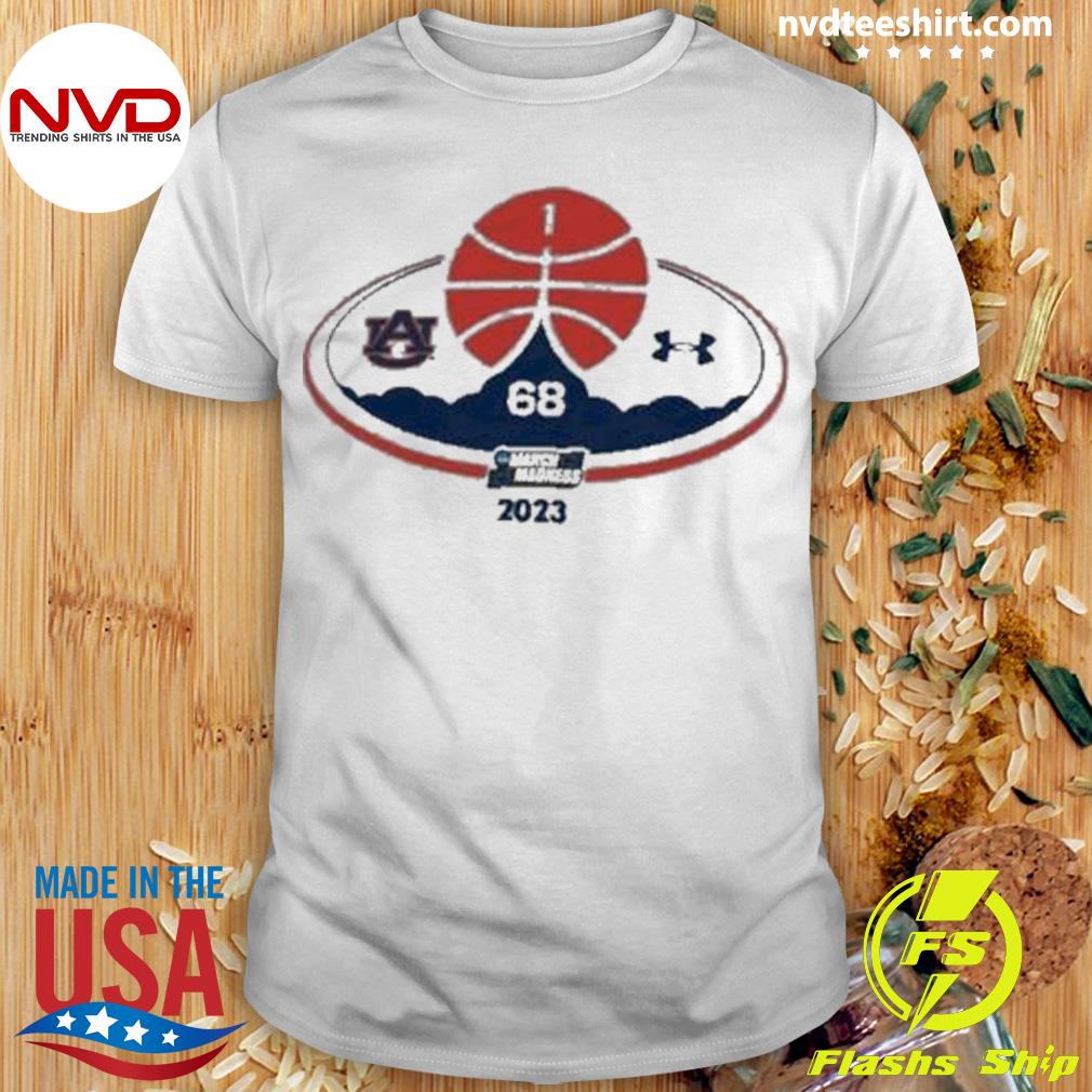 Auburn Tigers Under Armour 68 March Madness 2023 Shirt
