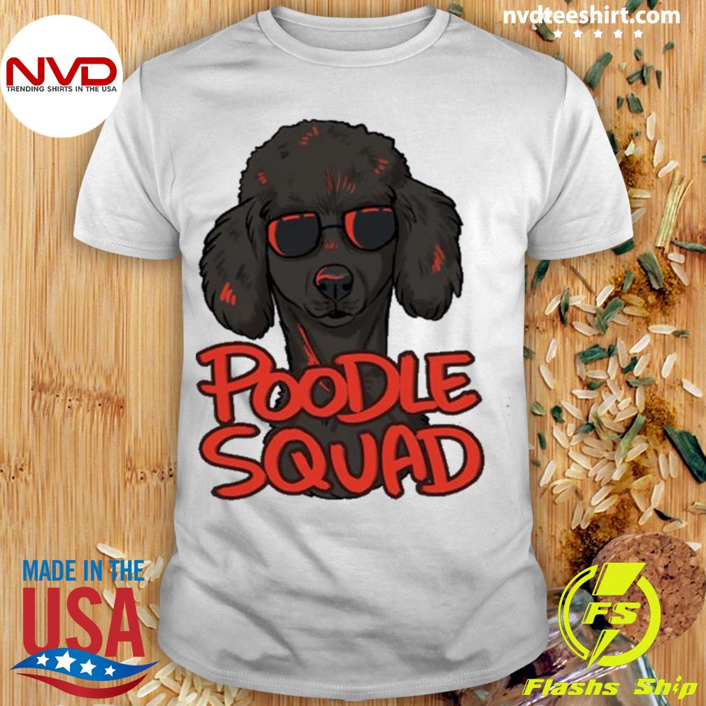 Black Poodle Squad Shirt