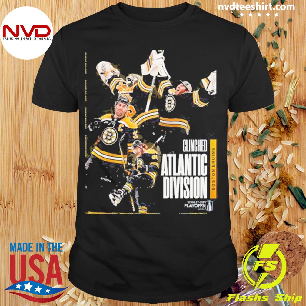 Boston Bruins Clinched Atlantic Division Stanley Cup Playoffs 2023 Shirt