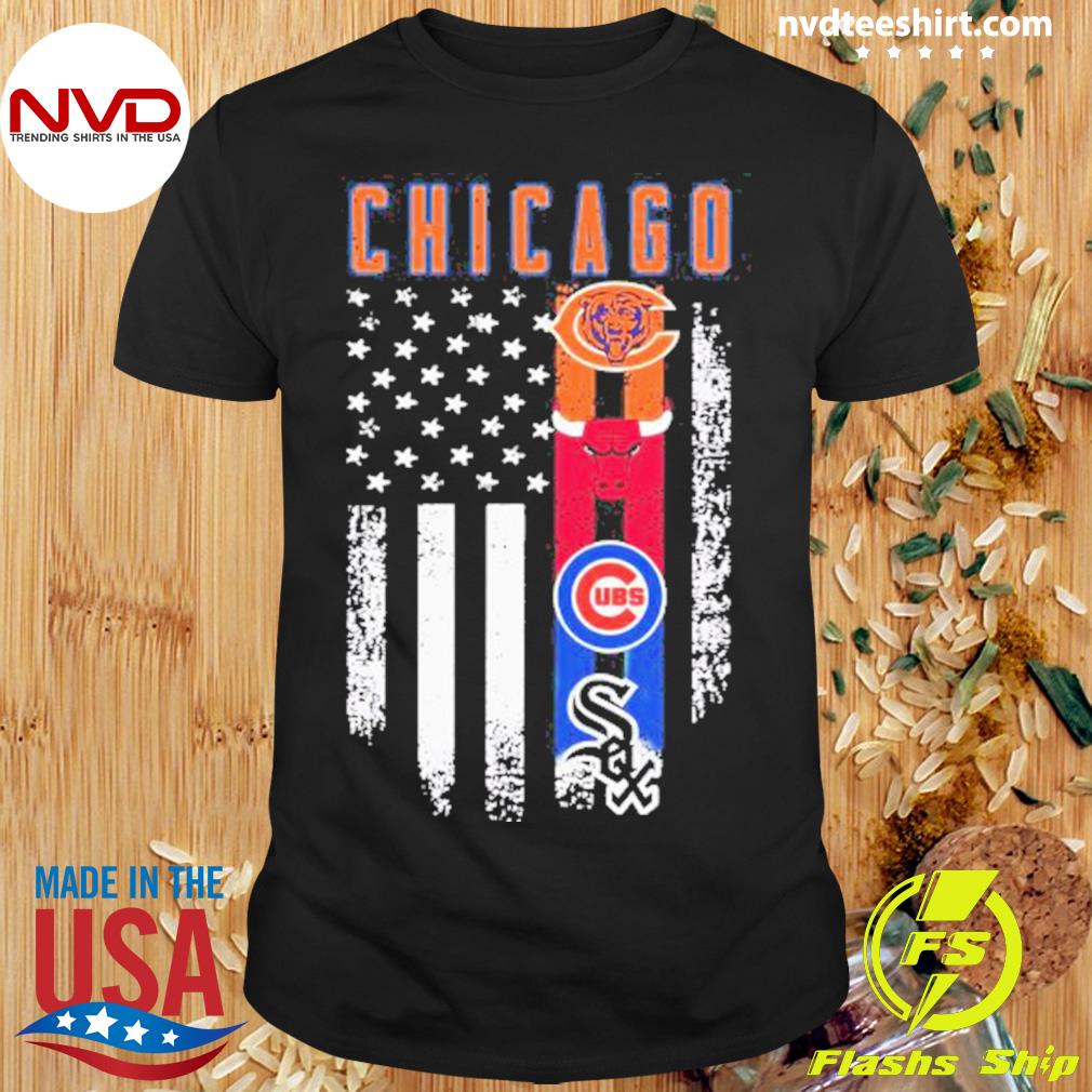Chicago Bears Chicago Bulls Chicago Cubs And Chicago White Sox Shirt