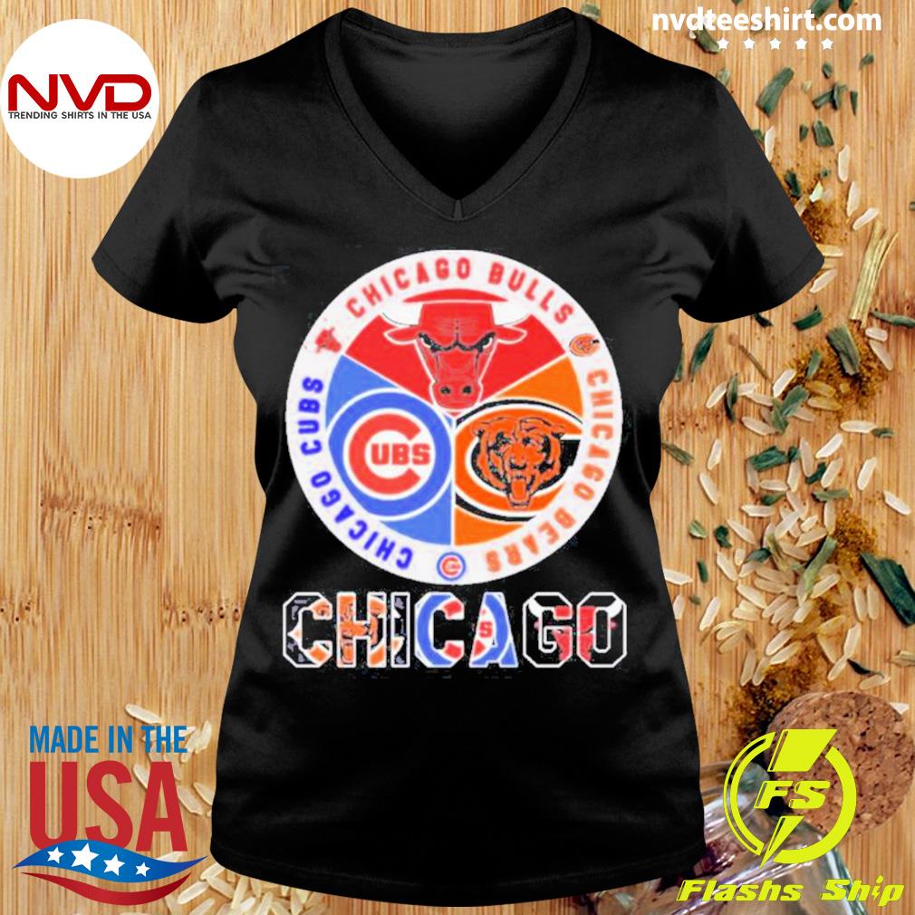 Chicago Cubs circle bear logo shirt, hoodie, sweatshirt, ladies tee and  tank top