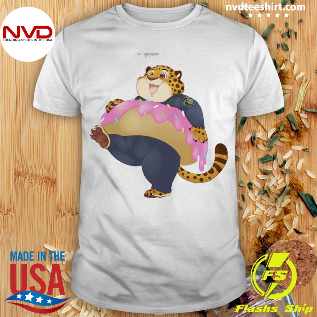 Donut Clawhauser Zootopia Shirt
