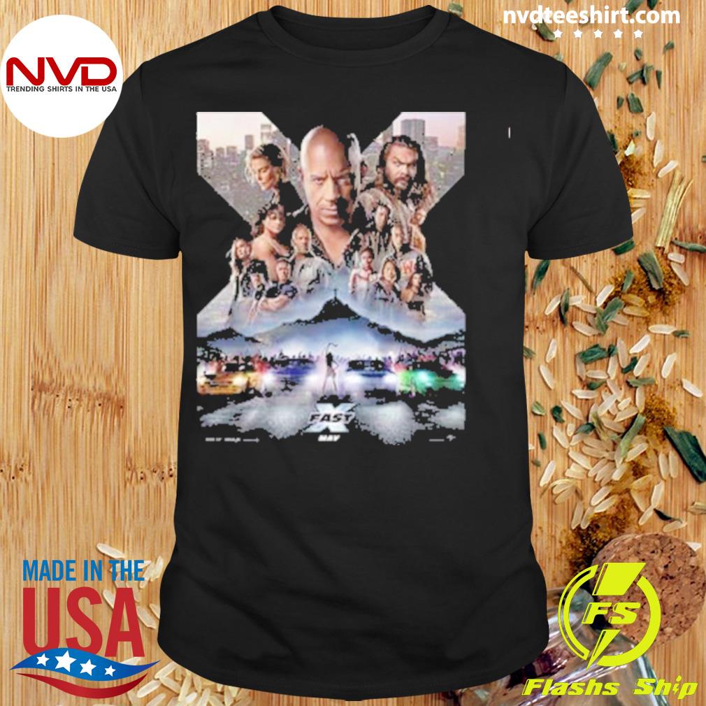 Fast X Fast And Furious New Poster Movie Vintage Shirt