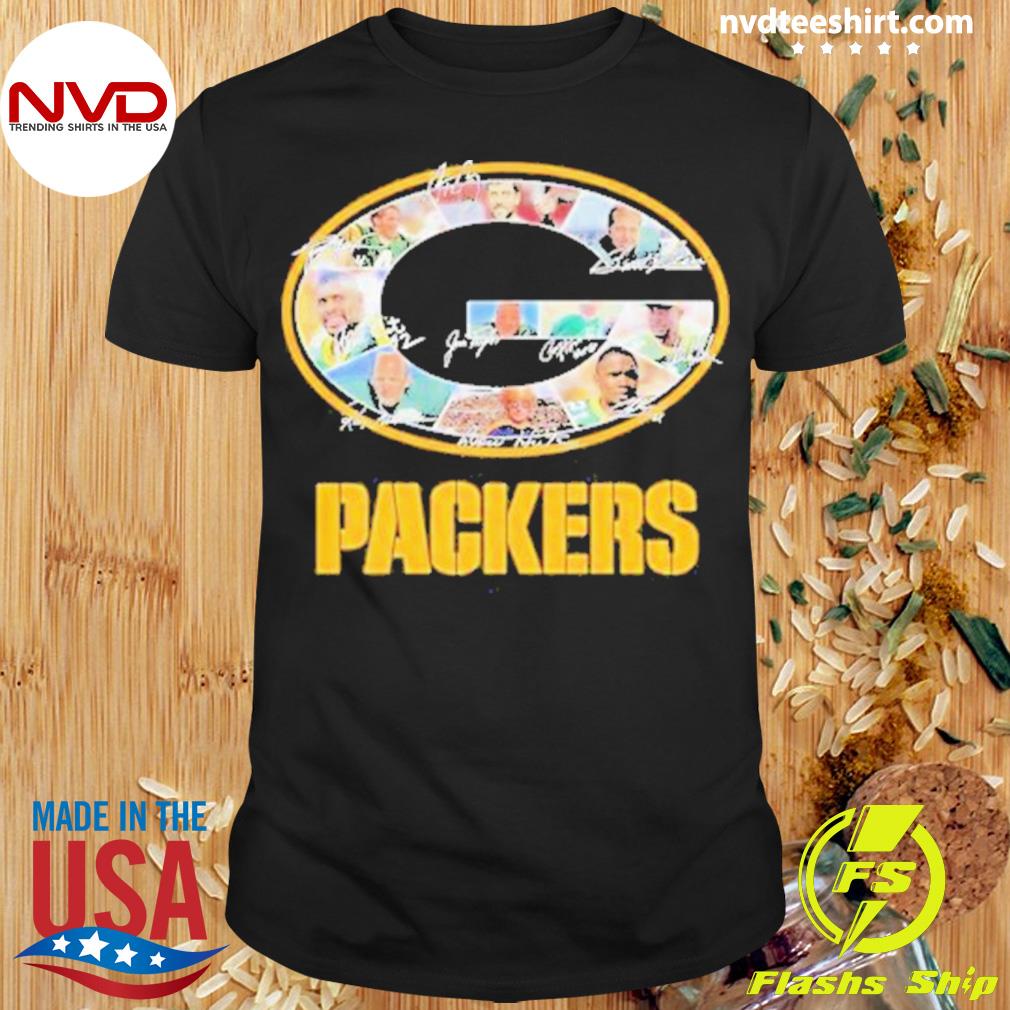 Green Bay Packers Signatures 2023 Shirt