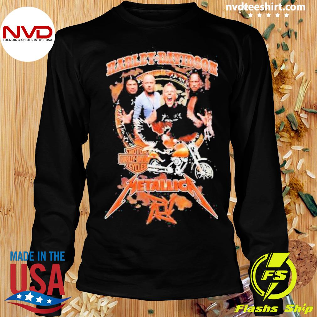 Harley Davidson Metallica 2023 Shirt NVDTeeshirt