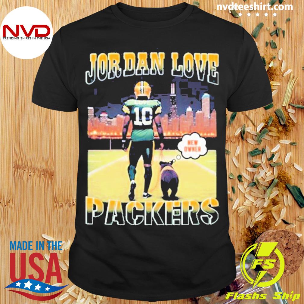 Jordan Love Packers New Owner Cosplay John Wick Shirt - NVDTeeshirt