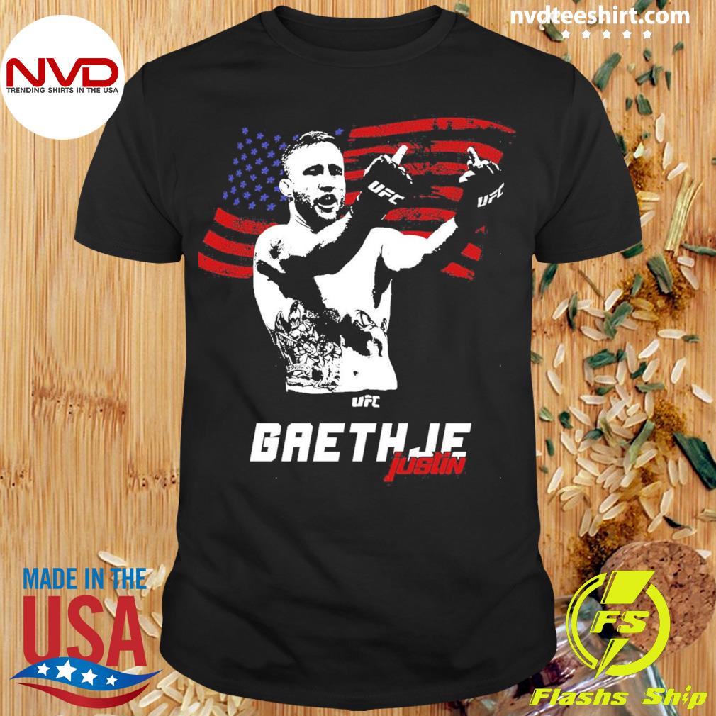 Justin Gaethje The Highlight – Double Fingers Shirt