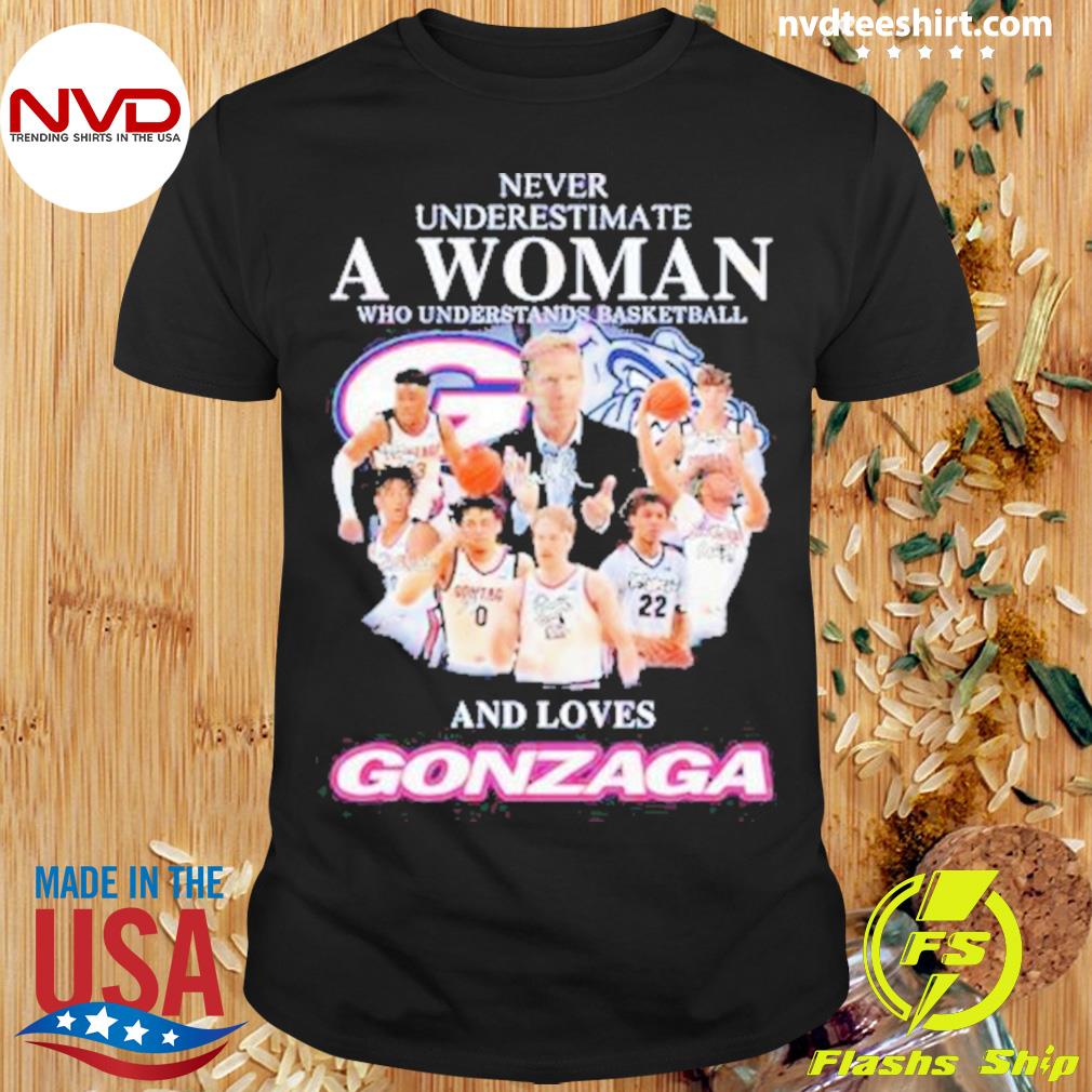 Never Understands Basketball And Loves Gonzaga 2023 Shirt