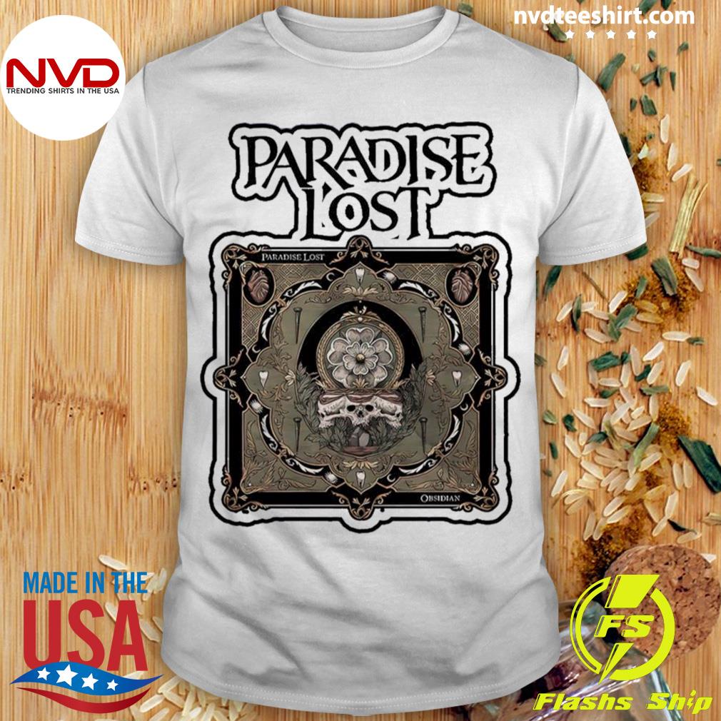 Obsidian Paradise Lost Band Shirt