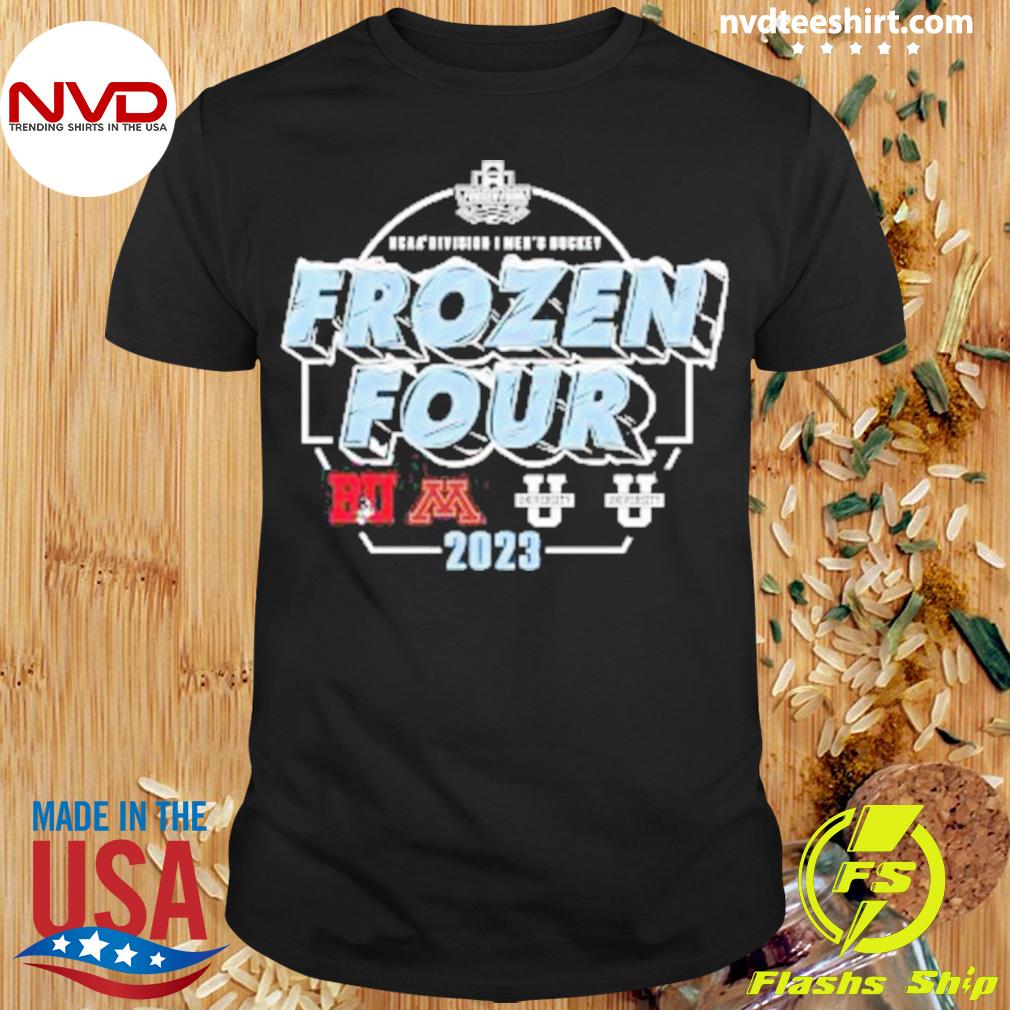 Original 2023 Ncaa Frozen Four Men’s Ice Hockey Tournament National Champions Shirt