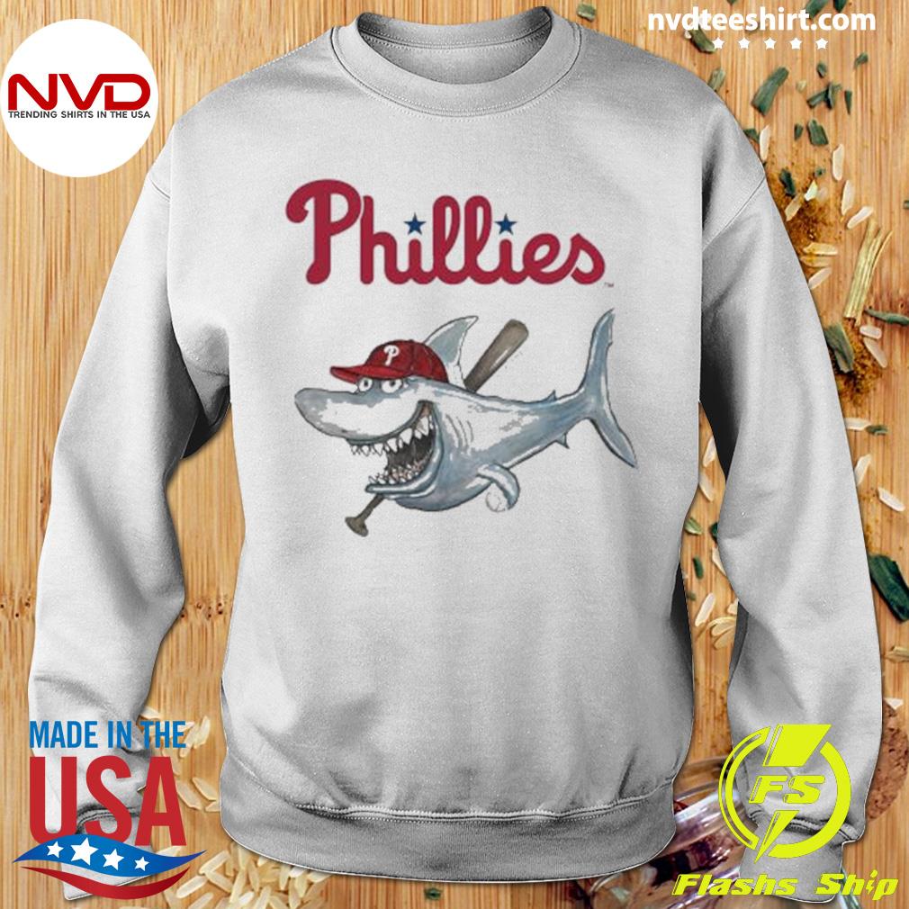 Awesome philadelphia Phillies Tiny Turnip Youth Shark Logo 2023 T-Shirt,  hoodie, longsleeve, sweatshirt, v-neck tee