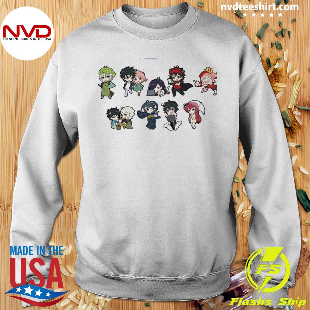 Chibi Characters The Devil Is A Part-timer Limited Edition T-shirts