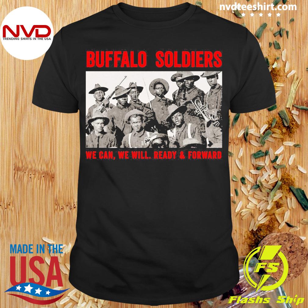 The Real Buffalo Soldiers 9th And 10th Cavalry Photograph Shirt