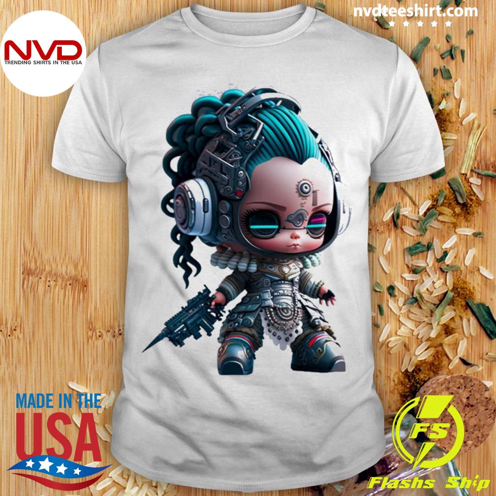 Toy Art Cyberpunk Girl N01 Shirt