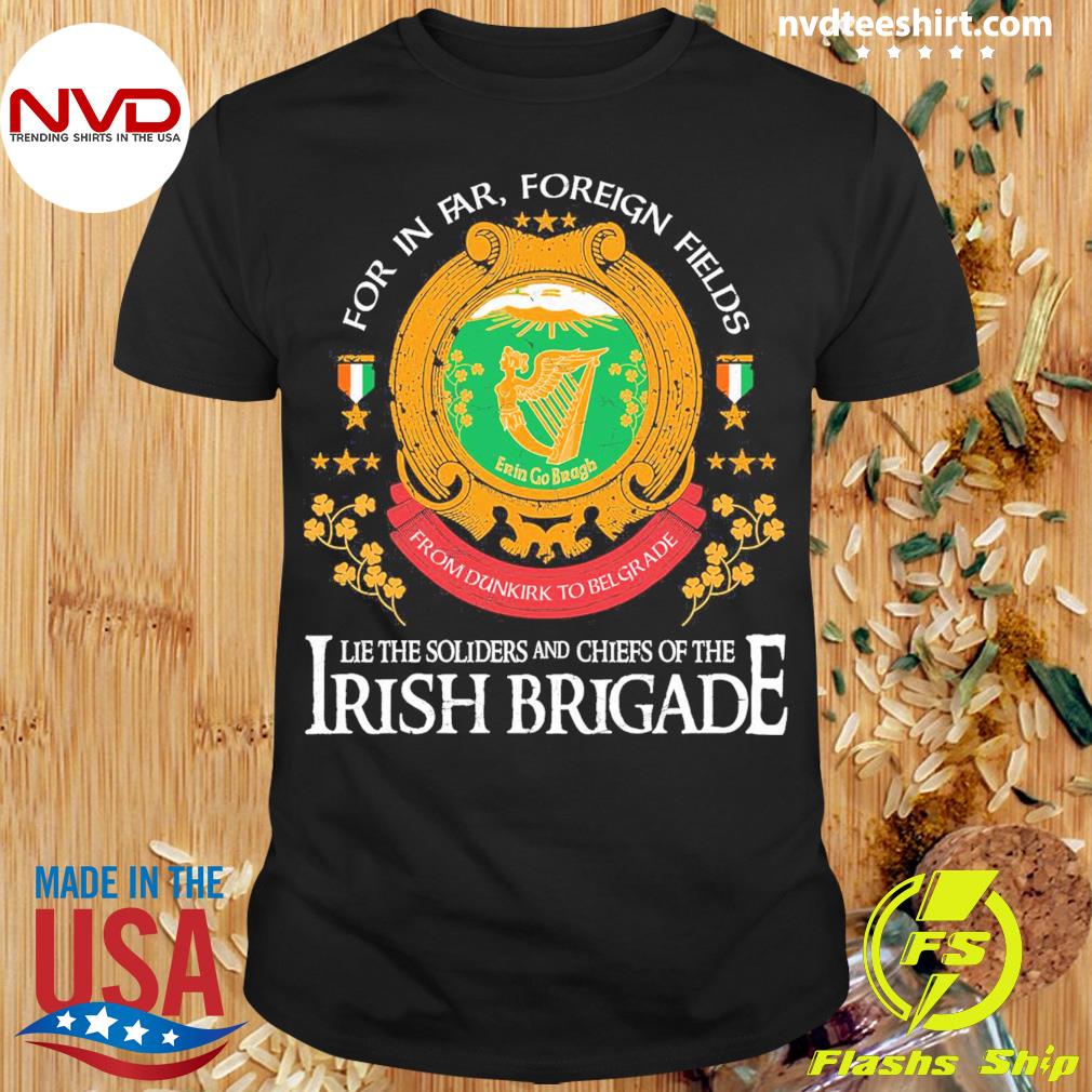 Vintage Gettysburg Pennsylvania Irish Brigade Flag Shirt