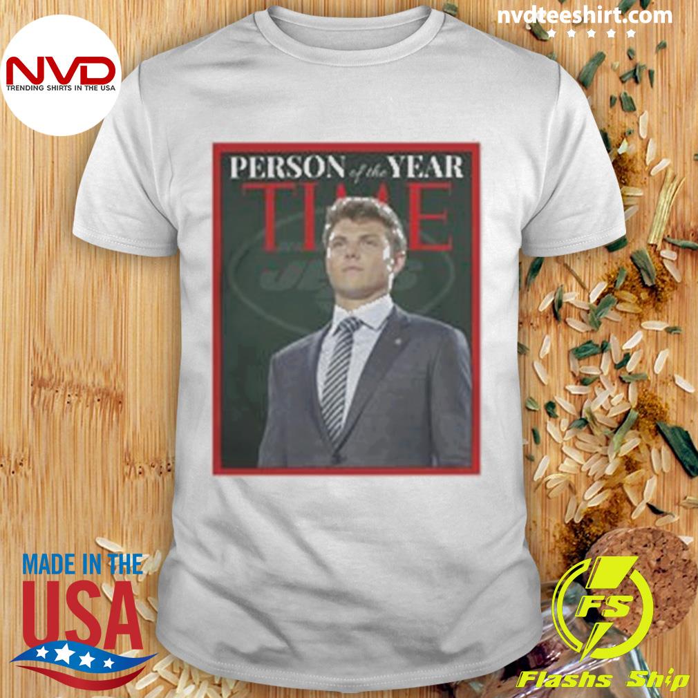 Zach Wilson New York Jets Person Of The Year Time Shirt