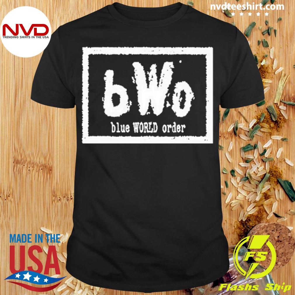 2023 Bwo Wrestling Blue World Order Shirt