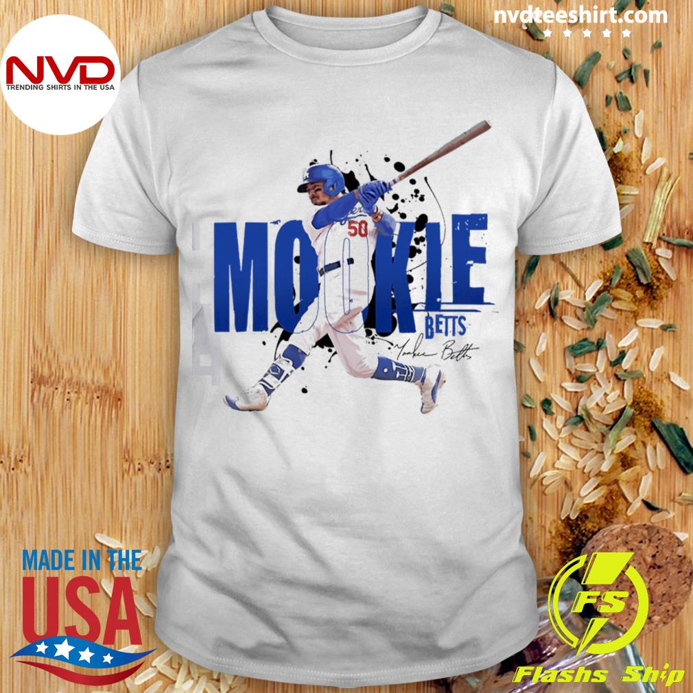Blue Art Mookie Beets Baseball Shirt