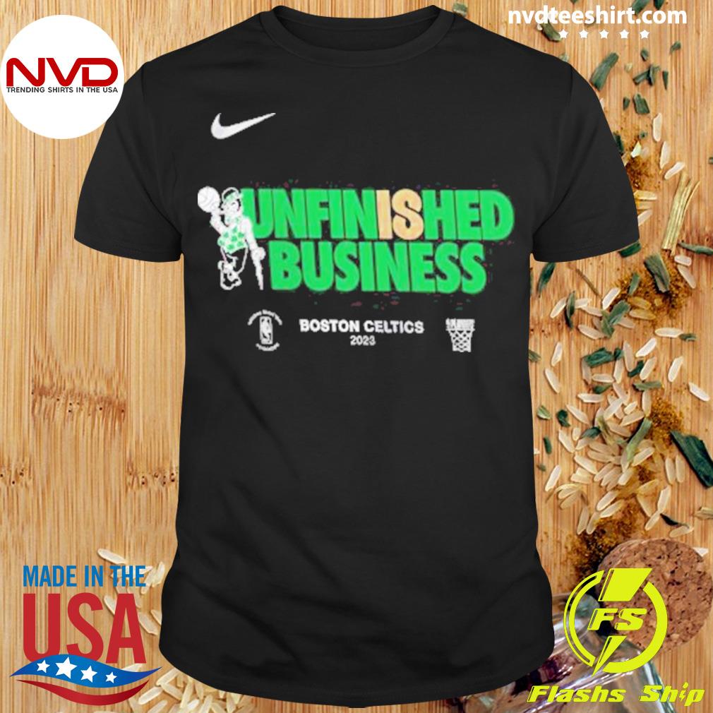 Boston Celtics Nike Youth 2023 Nba Playoffs Mantra Shirt