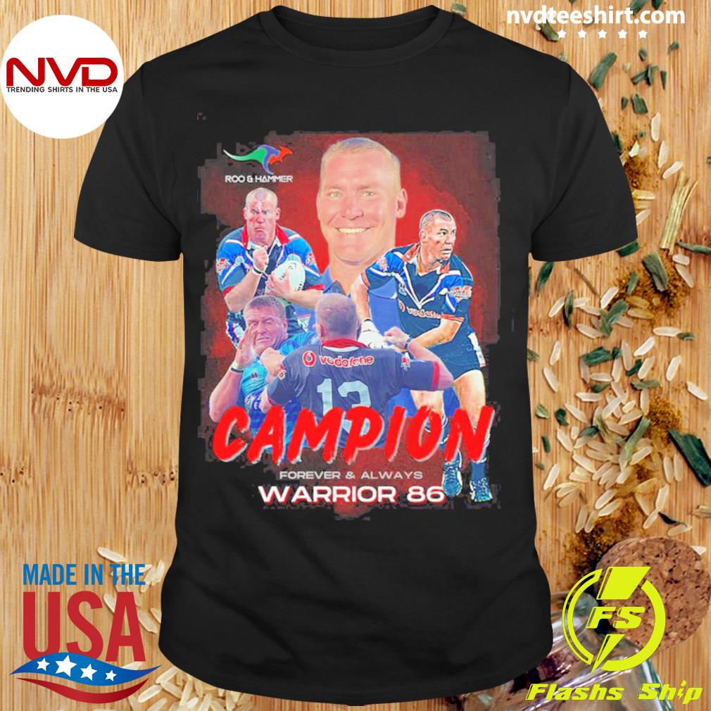 Campion Warrior 86 Design Rugby Player Shirt