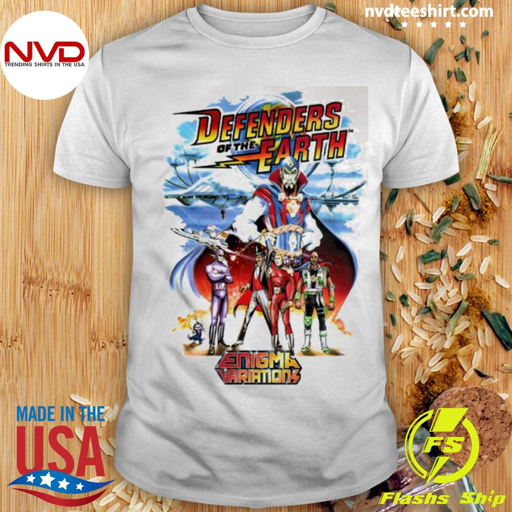 Defenders Of The Earth Colored Design Shirt