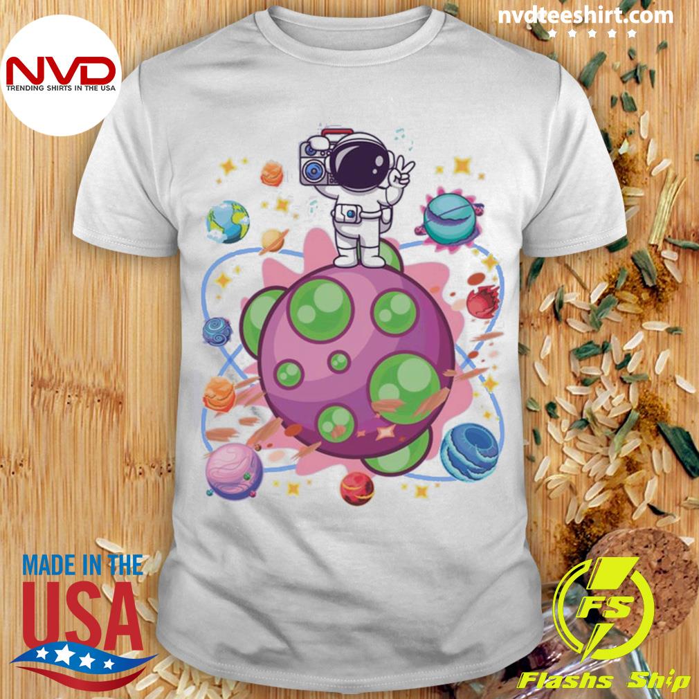 Funny Astronaut Cosmic Sound Shirt