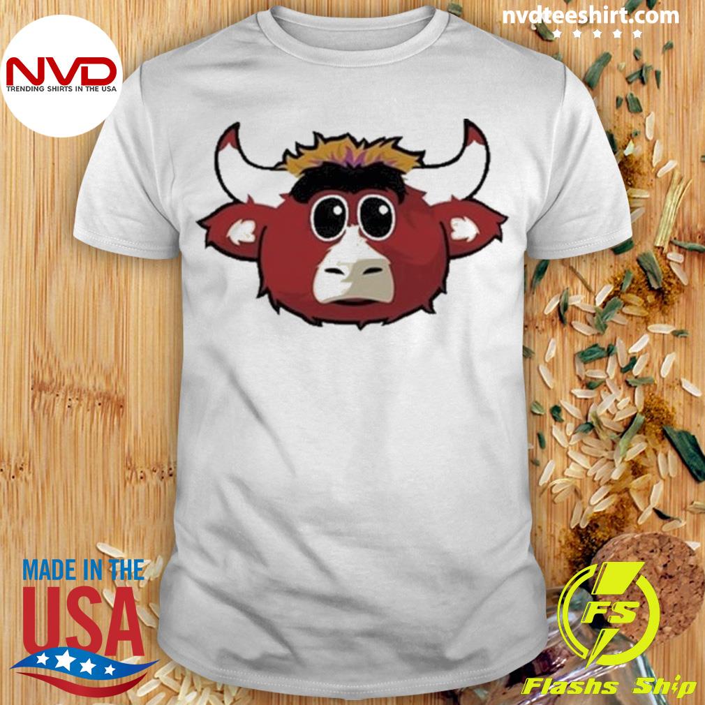 Javonte Green Wearing Benny The Bull Face Shirt