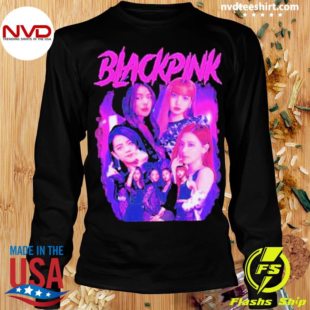 BLACKPINK Rose Tシャツ 水色 rosie ROSE rosie BLUE Tシャツ