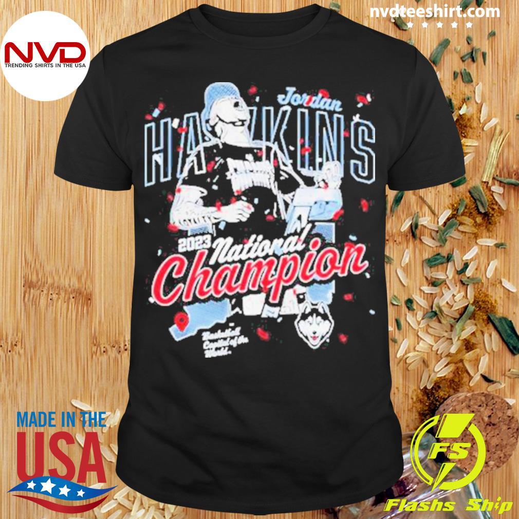 Jordan Hawkins Uconn Huskies 2023 National Champion Shirt