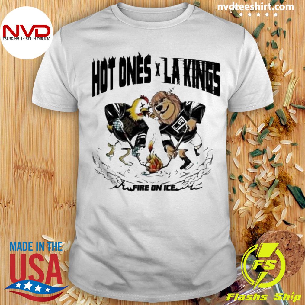 La Kings X Vg Hot Ones Fire On Ice Shirt