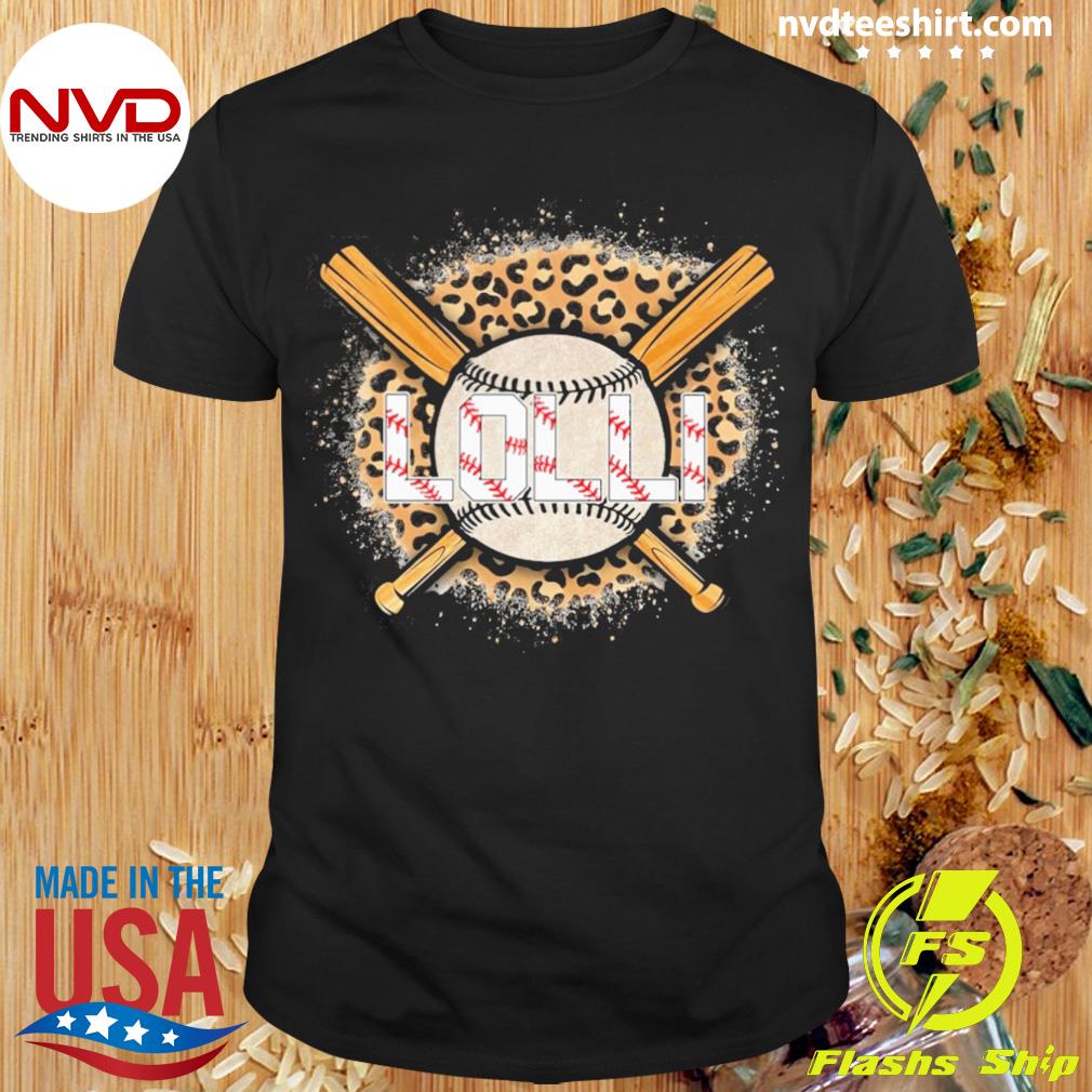 Leopard Baseball Bat Lolli Shirt