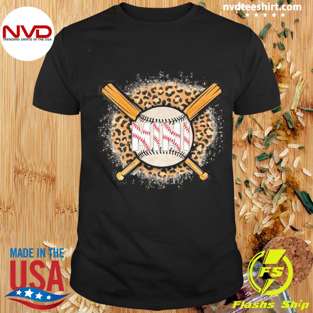 Leopard Baseball Bat Mimi Shirt